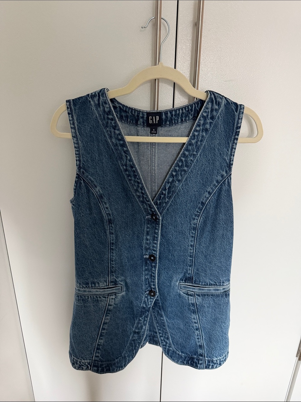GAP Women's Denim Vest